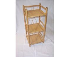 Regal Rattan Ramin made in Germany in honig