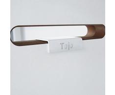 Tojo Hochstapler I Clips zur Befestigung der Hochstapler Module I Individuelles Wandregal, Bücherregal, CD Regal I Erweiterung für MDF Regal I Farbe Weiß