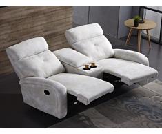 Mapo Möbel Microfasersofa Kinosofa Relaxcouch Fernsehsofa 5130-Cup-2-24