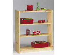 Steens Axel 2 Regal Bücherregal, Kiefernholz, naturfarben lackiert