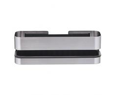 Blomus 68941 Duschkorb, matt, Edelstahl, schwarz, 20 x 20 x 20 cm