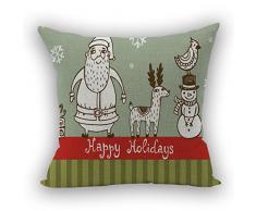 Nunubee Kissenbezug Wohnzimmer deko deko Kissen Shabby chic deko scheibengardine landhausstil Autodekoration Sofa Cover, Halloween 19 45x45CM