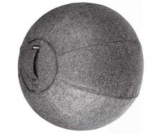 bintiva Stabilität Ball Chair für Office - Ergonomisches sitzen/Arbeit Gebären Schwangerschaft/Yoga Balance Stabilität Übung Fitness, Dark Gray Overlay, 65cm