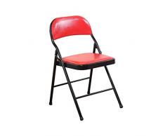 Chairs Esszimmerstuhl Rot Gepolsterte Computer Rückenlehne Stuhl Personal Trainingshocker Kunstleder