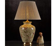 Tischleuchte aus Keramik Große Chaiselongue Druckknopfschalter Große Chaiselongue Druckknopfschalter