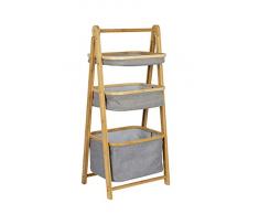 Bo-Camp Urban Outdoor Faltschrank Bayswater Camping Schrank Holz Regal 35x45x99