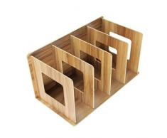 Aufbewahrungsregal, DIY, für Schreibtisch, Regal, Organizer, Schreibtisch, aus Holz, Aufbewahrungsboxen, Regal, Bibliothek, für Büro, Arbeitszimmer, Schlafzimmer