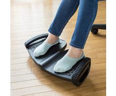 EXCLVEA Anfänger Extender Bank Kinder Kinder Piano Pedal Extender Adjustable Ergonomischer Büro Schaukel Pedal Fußbank Büro Fuß Hocker Prop Höhe Assist (Farbe : Schwarz, Größe : 44.9x29cm)