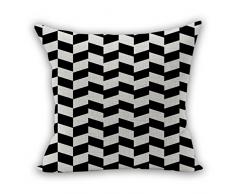 Nunubee Kissenbezug Wohnzimmer deko deko Kissen Shabby chic deko scheibengardine landhausstil Autodekoration Sofa Cover, Welle 11 45x45CM