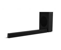 Philips Audio Philips Bluetooth Soundbar HTL3310/10 TV Soundbar (Bluetooth, Kabelloser Subwoofer, 160 W) Schwarz