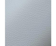 TOLKO Kunstleder Stoff Meterware als Robuster PREMIUM Bezugsstoff, Möbelstoff für Sofa, Couch, Eckbank und Hocker zum Nähen (Grau)