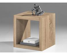 möbelando Raumteiler Regalwürfel Dekoregal Bücherregal Standregal Regal Portia VII