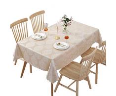 CHFQ Tischdecke PVC Rechteckig Quadratisch Kaffeetisch öLbestäNdige wasserdichte Vinyl-Tischdecke Wachstuchtischdecke Moderne Tischdecke Für Küche Hotel Restaurant Freien Innenbereich