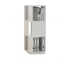 FMD Fashion Home Bücherregal Liberty A8 weiß