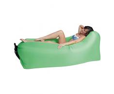 Lounger To Go Air 2.0 Liegesack Sitzsack Luft Sofa Lounge Luftcouch Sessel aufblasbar Grün
