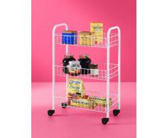 Metaltex 340633014 Allzweckwagen 3-Etagen 41 x 23 x 63 cm Siena
