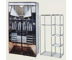 ausfuhrgeschäfte Kleiderschrank Desm. 160 x 88 x 45 Deco.