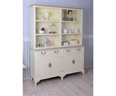 PALAZZO INT Bücherregal Vintage Regal Landhausstil Bücherschrank Shabby Chic