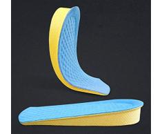 Mrjg Höhe Erhöhung Einlegesohlen-Kissen Höhe Aufzug Einstellbare Schuhabsatz Insert Taller invisiable Halbeinlegesohlen-Fuss-Auflagen air up (Color : Blue)