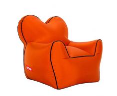 ARIESDY Airchair Air Chair Luftsessel Aufblassessel Luftm?Bel Camping Reisen Pool Meer inklusive Transportrucksack waschbar stylisch