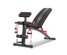 JDKC Klappbarer Sporthocker Einstellbare Hantel Bank, Vogel Bank, Bauchbankdrücken, Bauchfitnessgeräte, Zu Hause Professioneller Multifunktionale Sportstuhl