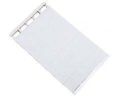 Liangzhu Einstellbar Kabinett Kleiderschrank Teleskopregal Lagerregal Küche Badezimmer Bücherregal Schränke Regaltrenner (Weiß, (L) 23-30cm, (B) 24cm)