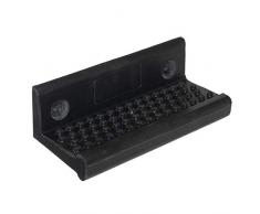 1 Trittstufe gummiert Tritt Steighilfe Gummi Stufe für Hänger Trailer Bordwand Neu Old-Harvest