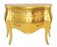 Casa Padrino Barock Kommode Gold 100 cm - Antik Stil Möbel Wohnzimmer