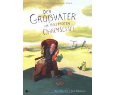 Der Grossvater im rostroten Ohrensessel