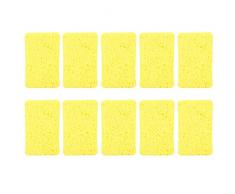 Jacksking Praktische Korrosionsbeständigkeit Hohe Reibung Hochwertige Zelluloseschwamm-Reinigungsbürste, Geschirrspülschwamm, Küchensofa für Kühlmöbel