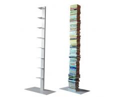 Radius Design booksbaum Single Stand Gross weiß, 3tlg. Best.aus: Halterung + Fuß + Einlegeböden [W]