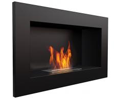 Kratki Biokamin Dekorativ-Wandkamin Golf schwarz 374mm x 648mm