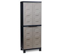 Toomax Z206R050 Kunststoffschrank Ambition Line S, Schwarz