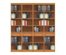 Arteferretto Bücherregal 2 m mit Einlegeböden