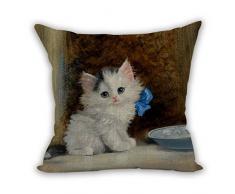 Nunubee Kissenbezug Wohnzimmer deko deko Kissen Shabby chic deko scheibengardine landhausstil Autodekoration Sofa Cover, Tier 7 45x45CM