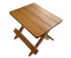GMMH Klapphocker aus Holz Hocker Holzhocker Blumenhocker Klapptritt