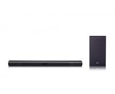 LG SJ4 2.1 Soundbar (300W, kabelloser Subwoofer, Bluetooth) schwarz