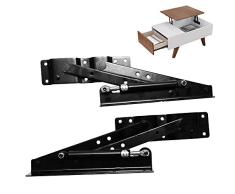 NOBGP 1 Paar Couchtisch-Hebemechanismus, Teetisch-Scharnier, Hebe-Hardware, multifunktionale pneumatische Gasfeder-Hebehilfe, höhenverstellbarer Tischkonverter
