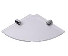 Eckregal mit Eck-Kerbe:Telefon, Lautsprecher, Webcam, Thermostat, Baby Monitor Glas-Effekt