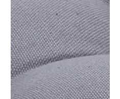 URBANARA 60 x 60 x 10 cm Bodenkissen Silna – Taubenblau – 100% Baumwolle (Hülle) & 100% Polyester (Füllung) – Sitzkissen mit Tragegriff, Sitzecke, Polster, weich