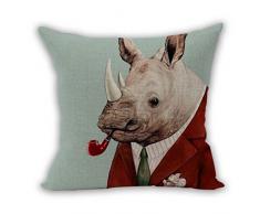 Nunubee Kissenbezug Wohnzimmer deko deko Kissen Shabby chic deko scheibengardine landhausstil Autodekoration Sofa Cover, Tier 6 45x45CM