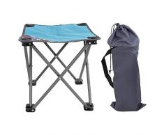 Azarxis Camping Klapphocker Tragbare und Leichte Hocker f/ür Angeln Wandern Garden BBQ mit Tragetasche