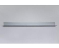 HN Wandboard, Bilderleiste, Bücherleiste, Wandregal aus Metall, Länge Wandboard:60 cm, Farbe Wandboard:Weißaluminium Seidenmatt