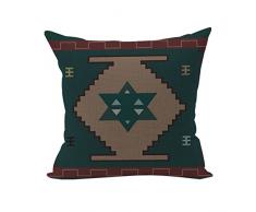 Nunubee Retro Baumwolle Leinen Kissenbezug Platz Dekorative Akzente Setzen Fall Sofa Kissen Stil 20