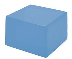 Pouf Carre Bleu Toile