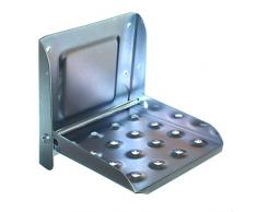 1 große Trittstufe klappbar Klapptritt Metall Tritt Stufe Steighilfe für Anhänger Trailer Bordwand Neu Old-Harvest