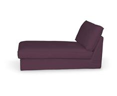 Dekoria Kivik Recamiere Sofabezug Husse passend für IKEA Modell Kivik, violett
