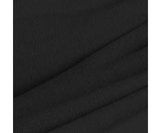 Textil-home Stretchhusse für Relaxsessel Komplett TEIDE, 1 Sitzer - 70 a 100Cm. Farbe Schwarz