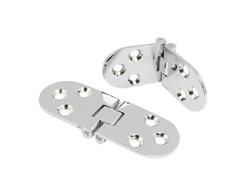 X-Dr 2 Stück Silber Ton Metall Faltbare Drehschrank Schranktür Scharniere 1,2 Länge (8ae67f1c131101cf301d713a3077ad46)