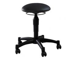Wellnessstuhl / Hocker BALANCE 10 Stoff schwarz